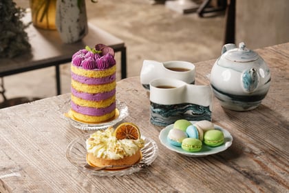 jouer okinawa afternoon tea set