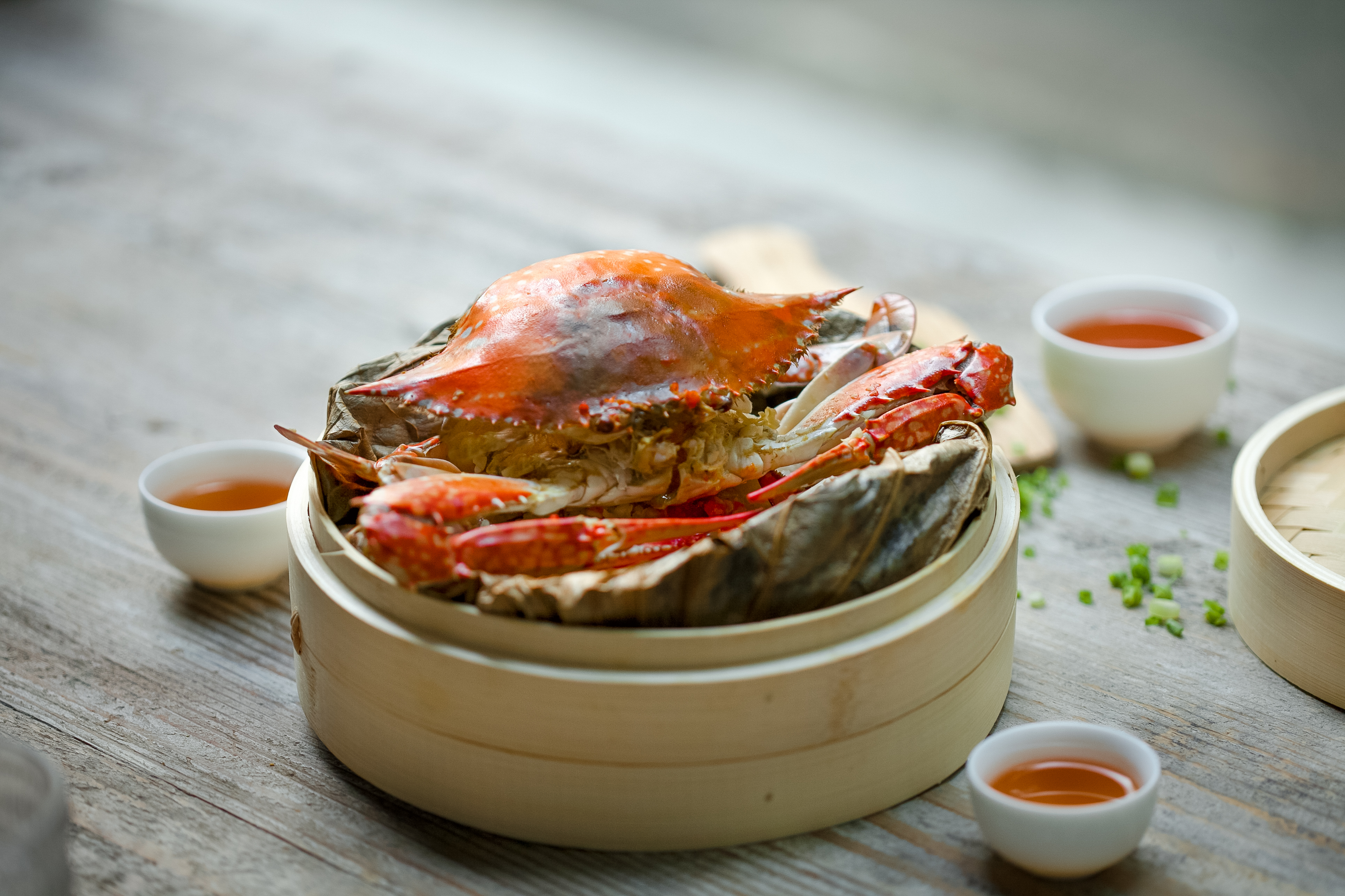 Jouer Catering Huadiao-Steamed Flower Crab Lotus Leaf Rice