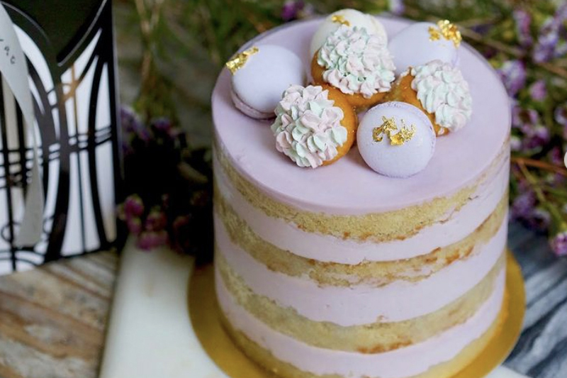 Jouer Lavender Rosemary Layered Cake
